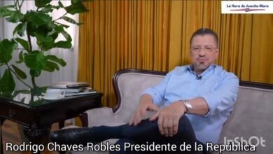 Presidente Rodrigo Chaves agradece el trabajo de su Gabinete