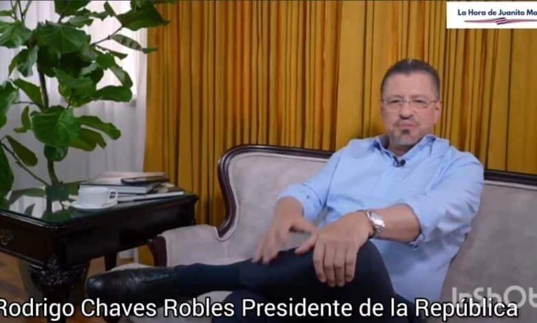 Presidente Rodrigo Chaves agradece el trabajo de su Gabinete