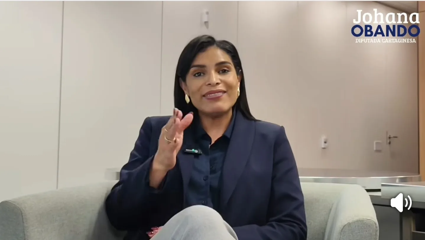 La diputada Johana Obando se sacude de las acusaciones en su contra